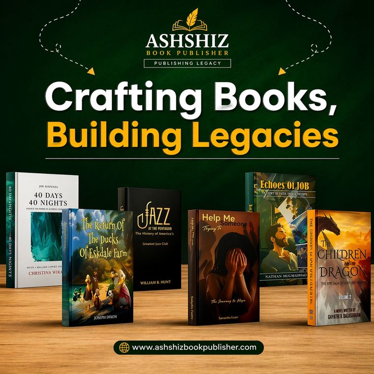 A shelf of published Ashshiz titles