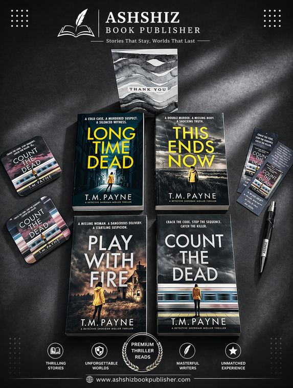 T.M. Payne Detective Sheridan Moller thriller series covers